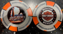 Load image into Gallery viewer, Hot Rod Harley-Davidson poker chip
